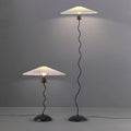 Pleated Wave Floor Lamp