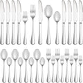 20-Piece Silverware Set - Vermeil Decor