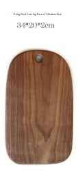 Black Walnut Serving Board - view 3 - Vermeil Decor