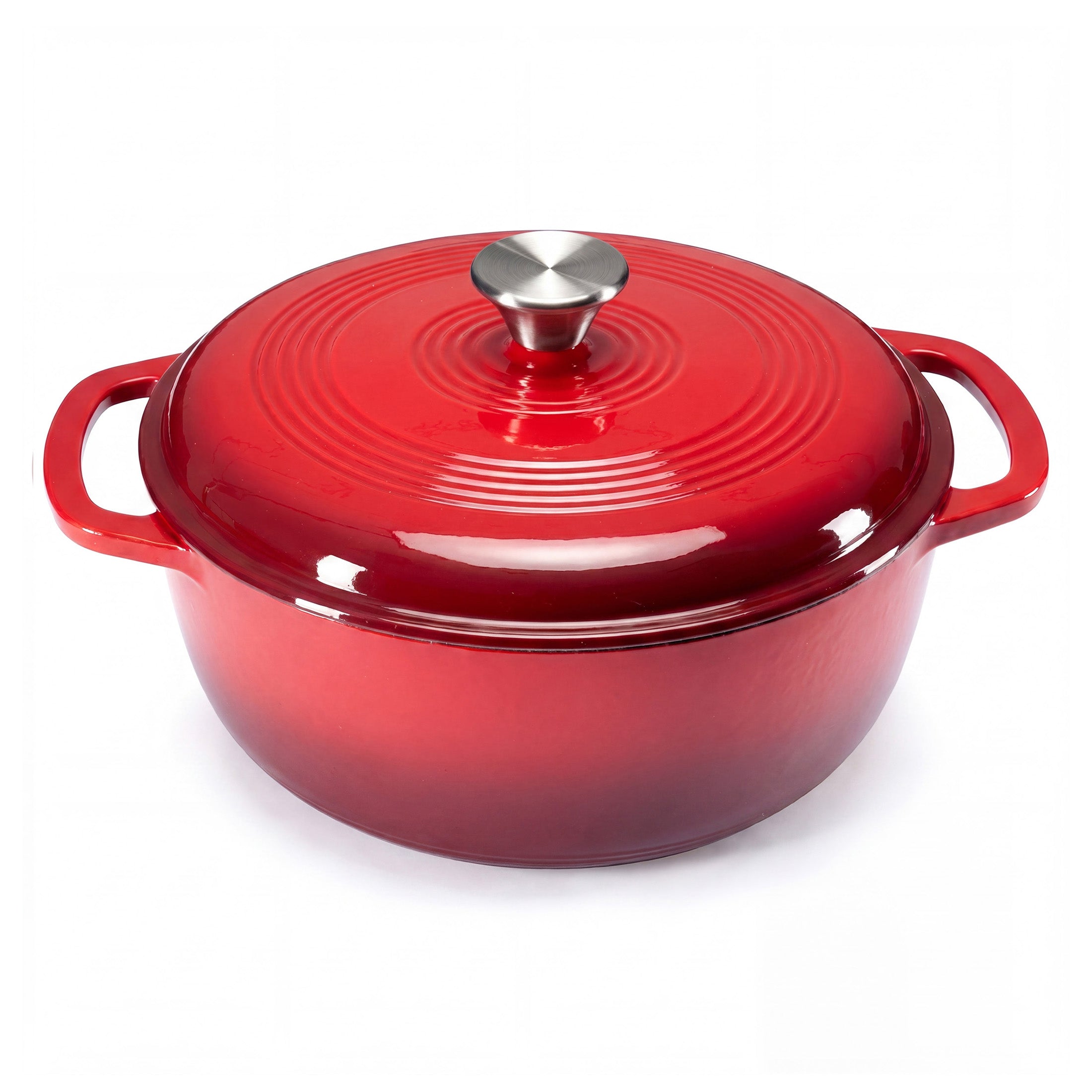 Enameled Cast Iron Dutch Oven, 6 Qt