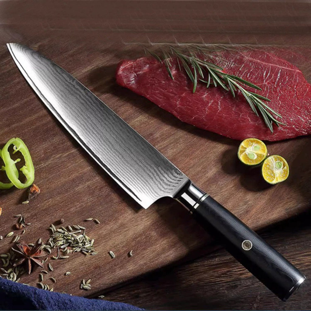 Quicksand Damascus Knife Set - view 2